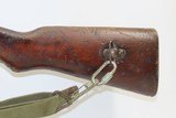EMPIRE of JAPAN World War 2 PACIFIC THEATER Kokura Type 38 C&R ARMY Carbine ARISAKA by the Kokura Arsenal Circa 1940 w/ SLING - 16 of 20