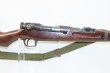 EMPIRE of JAPAN World War 2 PACIFIC THEATER Kokura Type 38 C&R ARMY Carbine ARISAKA by the Kokura Arsenal Circa 1940 w/ SLING - 4 of 20