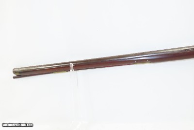 1797 EARLY AMERICAN NEW ENGLAND Flintlock Musket by THOMAS HOLBROOK Antique DATED & INSCRIBED SMOOTHBORE FOWLER - Image 17 of 19