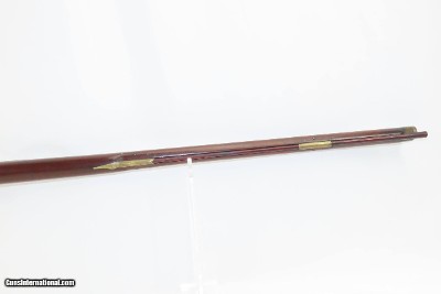 1797 EARLY AMERICAN NEW ENGLAND Flintlock Musket by THOMAS HOLBROOK Antique DATED & INSCRIBED SMOOTHBORE FOWLER - Image 8 of 19