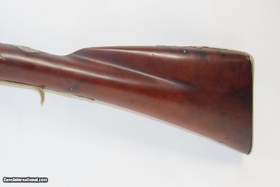 1797 EARLY AMERICAN NEW ENGLAND Flintlock Musket by THOMAS HOLBROOK Antique DATED & INSCRIBED SMOOTHBORE FOWLER - Image 16 of 19