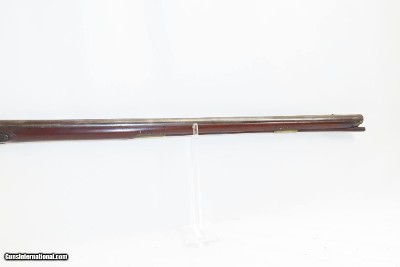 1797 EARLY AMERICAN NEW ENGLAND Flintlock Musket by THOMAS HOLBROOK Antique DATED & INSCRIBED SMOOTHBORE FOWLER - Image 6 of 19