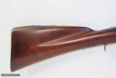 1797 EARLY AMERICAN NEW ENGLAND Flintlock Musket by THOMAS HOLBROOK Antique DATED & INSCRIBED SMOOTHBORE FOWLER - Image 3 of 19