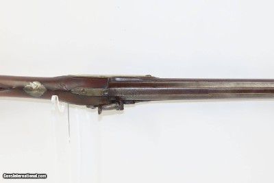 1797 EARLY AMERICAN NEW ENGLAND Flintlock Musket by THOMAS HOLBROOK Antique DATED & INSCRIBED SMOOTHBORE FOWLER - Image 11 of 19