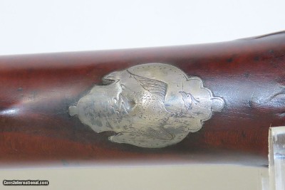 1797 EARLY AMERICAN NEW ENGLAND Flintlock Musket by THOMAS HOLBROOK Antique DATED & INSCRIBED SMOOTHBORE FOWLER - Image 9 of 19