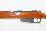 WORLD WAR II Era Italian CARCANO Model 1938 6.5mm Cal. C&R INFANTRY Rifle
FINNISH “SA” Marked w/ BAYONET, SHEATH, & SLING - 19 of 22