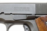 WWII US PROPERTY Marked REMINGTON-RAND Model 1911A1 MATCH Pistol 45 ACP C&R
WORLD WAR II Model 1911A1 Government Model Chambered in .45 ACP - 11 of 20