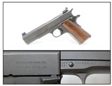 WWII US PROPERTY Marked REMINGTON-RAND Model 1911A1 MATCH Pistol 45 ACP C&RWORLD WAR II Model 1911A1 Government Model Chambered in .45 ACP