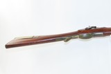 c1840s Roxbury, MASSACHUSETTS Long Rifle by HENRY PRATT .61 Caliber Antique Half-Stock Smoothbore for Versatile Frontier Use - 8 of 20