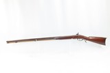 c1840s Roxbury, MASSACHUSETTS Long Rifle by HENRY PRATT .61 Caliber Antique Half-Stock Smoothbore for Versatile Frontier Use - 15 of 20