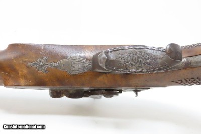 CASED Brace of DUELING PISTOLS by MANTON/REYNOLDS .56 Percussion AntiqueEnglish Pistols Made for the French Market! - Image 18 of 25