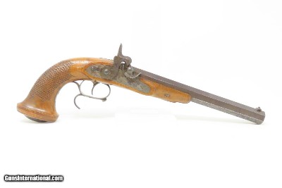 CASED Brace of DUELING PISTOLS by MANTON/REYNOLDS .56 Percussion AntiqueEnglish Pistols Made for the French Market! - Image 24 of 25