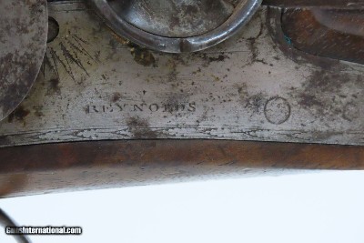 CASED Brace of DUELING PISTOLS by MANTON/REYNOLDS .56 Percussion AntiqueEnglish Pistols Made for the French Market! - Image 10 of 25