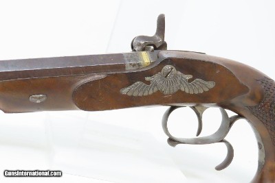 CASED Brace of DUELING PISTOLS by MANTON/REYNOLDS .56 Percussion AntiqueEnglish Pistols Made for the French Market! - Image 22 of 25