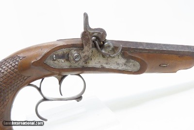CASED Brace of DUELING PISTOLS by MANTON/REYNOLDS .56 Percussion AntiqueEnglish Pistols Made for the French Market! - Image 8 of 25