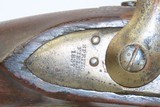 Antique US SPRINGFIELD ARMORY Model 1816 Percussion CONE Conversion MusketConverted Flintlock to Percussion U.S. Military Weapon - 7 of 25