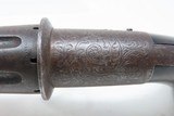 BELGIAN Antique MARIETTE PATENT Underhammer RING Trigger Pinfire PEPPERBOX
LEIGE PROOFED 1850s Revolving Self Defense Pistol - 8 of 18