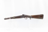 CIVIL WAR Import AUSTRIAN CAVALRY Model 1842 Cavalry Carbine 73 Cal Antique Carved Name, Tack Decorated & Wire Wrapped - 12 of 17
