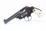 Antique SMITH & WESSON 3rd Model .38 S&W Safety Hammerless “LEMON SQUEEZER” 5-Shot Smith & Wesson Top Break Revolver with PEARL GRIPS! - 2 of 16