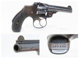 SMITH & WESSON 2nd Model .32 S&W Cal. Safety Hammerless C&R LEMON SQUEEZER
6-Shot Smith & Wesson “NEW DEPARTURE” Revolver - 1 of 20