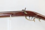 Antique ENTERPRISE GUN WORKS .30 Cal PERCUSSION CONVERSION Half Stock Rifle PENNSYLVANIA Long Rifle - 15 of 18