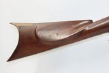 Antique ENTERPRISE GUN WORKS .30 Cal PERCUSSION CONVERSION Half Stock Rifle PENNSYLVANIA Long Rifle - 3 of 18
