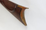 Antique ENTERPRISE GUN WORKS .30 Cal PERCUSSION CONVERSION Half Stock Rifle PENNSYLVANIA Long Rifle - 18 of 18