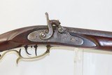 Antique ENTERPRISE GUN WORKS .30 Cal PERCUSSION CONVERSION Half Stock Rifle PENNSYLVANIA Long Rifle - 4 of 18