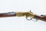 c1870 Winchester YELLOWBOY Model 1866 MUSKET Chambered in .44 HENRY RimfireWith Interesting Crown/RV Marking - 4 of 19