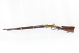 c1870 Winchester YELLOWBOY Model 1866 MUSKET Chambered in .44 HENRY RimfireWith Interesting Crown/RV Marking - 2 of 19