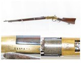 c1870 Winchester YELLOWBOY Model 1866 MUSKET Chambered in .44 HENRY RimfireWith Interesting Crown/RV Marking - 1 of 19