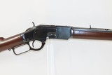 c1885 mfr. Antique WINCHESTER Model 1873 .32-20 WCF LEVER ACTION RifleWith Octagonal Barrel & Crescent Butt Plate - 18 of 21