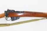 1943 Date WORLD WAR II Era LONG BRANCH Enfield No. 4 Mk1 C&R MILITARY Rifle Primary INFANTRY Weapon of ENGLAND & CANADA - 4 of 10