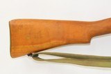 1943 Date WORLD WAR II Era LONG BRANCH Enfield No. 4 Mk1 C&R MILITARY Rifle Primary INFANTRY Weapon of ENGLAND & CANADA - 3 of 10