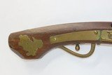 SCARCE Antique JAPANESE MATCHLOCK “Tanegashima” ARQUEBUS .44 Caliber MUSKET Fascinating Ancient Weaponry with Decorated Stock - 3 of 21
