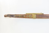 SCARCE Antique JAPANESE MATCHLOCK “Tanegashima” ARQUEBUS .44 Caliber MUSKET Fascinating Ancient Weaponry with Decorated Stock - 9 of 21