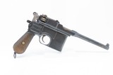 German MAUSER Model 1896 Pre-WORLD WAR II BROOMHANDLE Pistol C&RWorld War I and World War II Semi-Auto Pistol - 19 of 22
