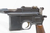 German MAUSER Model 1896 Pre-WORLD WAR II BROOMHANDLE Pistol C&RWorld War I and World War II Semi-Auto Pistol - 4 of 22