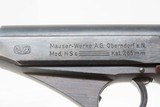 WORLD WAR II German MAUSER Model HSc 7.65mm Double/Single Action Pistol C&REagle/L German POLICE MARKED Sidearm - 5 of 18