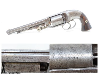 c1863 mfr. CIVIL WAR Antique C.S. Pettengill .44 Caliber CAVALRY Revolver
U.S. Martially Inspected & Issued MILITARY Pistol