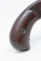 Antique SMITH & WESSON Number 1-1/2 2nd Issue .32 Caliber Rimfire REVOLVERNickel Plated WILD WEST S&W Spur Trigger - 14 of 16