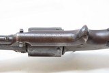 Antique SMITH & WESSON Number 1-1/2 2nd Issue .32 Caliber Rimfire REVOLVERNickel Plated WILD WEST S&W Spur Trigger - 11 of 16