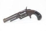 Antique SMITH & WESSON Number 1-1/2 2nd Issue .32 Caliber Rimfire REVOLVERNickel Plated WILD WEST S&W Spur Trigger - 2 of 16