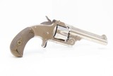 Antique SMITH & WESSON Number 1-1/2 “CENTERFIRE” .32 S&W Caliber REVOLVER“.32 Single Action” WILD WEST S&W Spur Trigger - 14 of 17