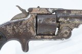 Antique SMITH & WESSON Number 1-1/2 “CENTERFIRE” .32 S&W Caliber REVOLVER“.32 Single Action” WILD WEST S&W Spur Trigger - 17 of 18