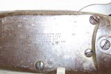 Antique PROVIDENCE TOOL Company CONNECTICUT Militia .433 Cal. PEABODY Rifle With “CONN/1366 Marked on Plate Beneath Buttstock - 15 of 21