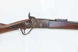 Antique PROVIDENCE TOOL Company CONNECTICUT Militia .433 Cal. PEABODY Rifle With “CONN/1366 Marked on Plate Beneath Buttstock - 4 of 21