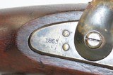 Mid-CIVIL WAR Antique NORRIS & CLEMENT Model 1861 “EVERYMAN’S” Rifle-MUSKET1863 Dated MASSACHUSETTS CONTRACT Rifle! - 7 of 23