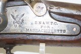 Mid-CIVIL WAR Antique NORRIS & CLEMENT Model 1861 “EVERYMAN’S” Rifle-MUSKET1863 Dated MASSACHUSETTS CONTRACT Rifle! - 8 of 23