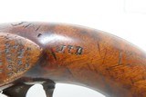 Antique ASA WATERS U.S. Model 1836 .54 Caliber Smoothbore FLINTLOCK Pistol
Punched with the Name C.H. THROOP - 14 of 23
